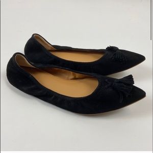 J. Crew Lottie Tassel Flats